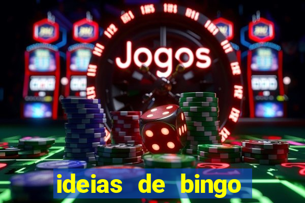 ideias de bingo para o natal